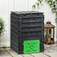 YTBW Garden Compost Bin 120Gal Composter Bpa Free Fast Creation Of