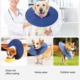 thumbnail image 3 of CBFFDC Exquisite Hemming Pet Collar Soft Comfortable Pet Recovery Collar Anti Licking Anti Bite Cool Absorbent Adjustable Breathable Mesh Dog Collar, 3 of 5