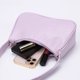 thumbnail image 2 of Bolsa Moda mujer mariposa cadena PU axila pequeño (púrpura claro) Ehuebsd Para Estrenar, 2 of 9