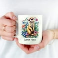 thumbnail image 4 of Personalized Meerkat Coffee Mug – Thoughtful Gift for Meerkat Lovers, Parents, Friends – Custom Name Ceramic Cup 11oz 15oz – Great for Coffee & Tea Lovers, 4 of 6