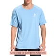 thumbnail image 2 of Power Rich Mens Workout Shirts Dri-FIT Short Sleeve Athletic T-Shirt, XL, 2 of 7