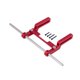 thumbnail image 4 of Reemplazo directo del parachoques delantero del coche RC Crawler 1:18, profesional, de aluminio, resistente Rojo, 4 of 9