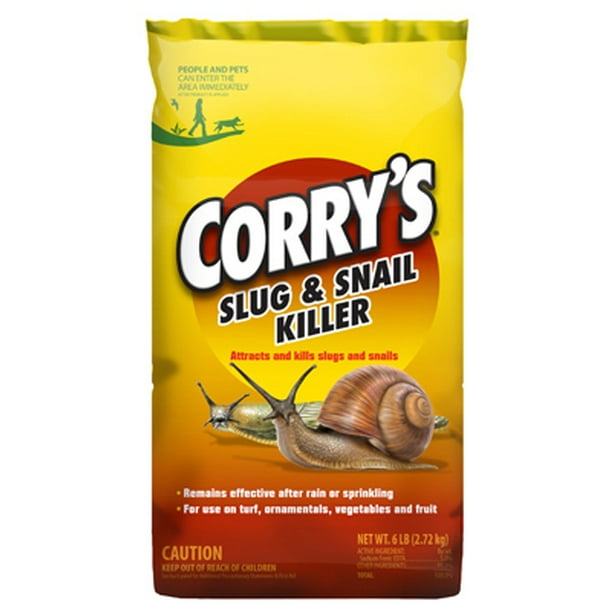 Central GardenCorry's 6 LB Slug & Snail Bait Contains 5 Sodium Ferric