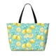 thumbnail image 2 of Easygdp Yellow Lemon Bolsa de Viaje de Playa de Gran Capacidad, Bolsa Tote Perfecta para la Playa, Escapadas de Fin de Semana y Viajes, 2 of 7