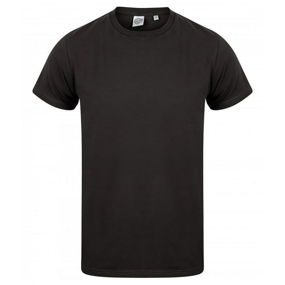 Skinni Fit Men Mens Feel Good Stretch V-neck Short Sleeve T-Shirt