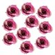 thumbnail image 1 of 10 Uds 5cm flores de simulación de cabezas de rosas de seda artificial para decoración de sombreros DIY Rojo púrpura Sunnimix Cabezas de flores artificiales, 1 of 8