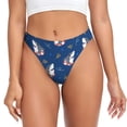 thumbnail image 1 of Balery Cute Shark Tangas de Algodón para Mujer con Estampado – Ropa Interior Sexy, Transpirable, G-string-4X-Large, 1 of 6