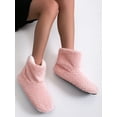 thumbnail image 7 of SIMANLAN Women's Fluffy Bootie Slipper Sock with Memory Foam House Shoes, 7 of 7