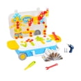 thumbnail image 3 of Kits de construcción de ingeniería para niños, tuercas y pernos de juguete, rompecabezas, bloques educativos, diseño DIY y juguete de perforación para con taladro eléctrico, 3 of 10