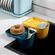 thumbnail image 1 of Organizador de fregadero con soporte para esponja de cocina con escurridor para guardar paños, palillos y artículos pequeños (2 piezas), 1 of 2