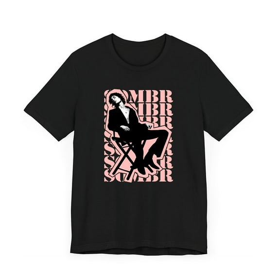 Sombr Merch Album Photos T-shirt Men Women Shirt Short Sleeve Casual Tee