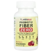 YumVs Kids™, Prebiotic Fiber Zero Gummies, Berry, 70 Gummies (2,000 mg per Gummy)