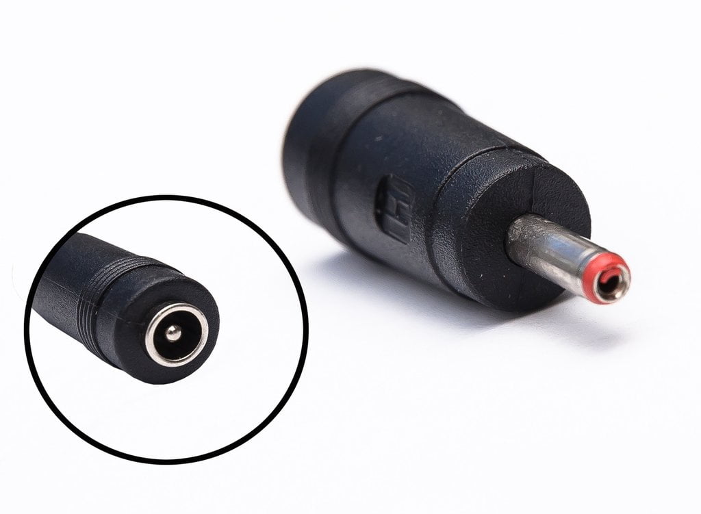 OMNIHIL Adapter Plug Converter 5.5mm x 2.1mm Female Plug to 3.5mm x1