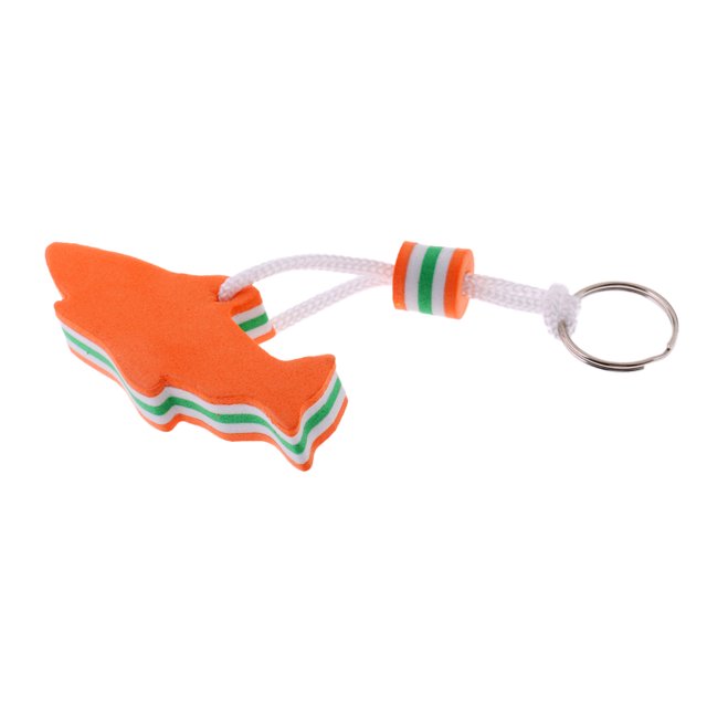 Llavero flotante de delfines para natación Sunnimix naranja