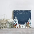 thumbnail image 4 of Christmas Wall Art - Merry Christmas Canvas Funny Leaping Prints,Framed Merry Christmas Wall Decorations Ready to Hang,Wall Decor for Bedroom Bathroom Kitchen,Christmas Gift,Home Decor,16"x16", 4 of 6
