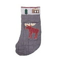 thumbnail image 2 of Patch Magic  Country Style Stocking with Moose Motif, 2 of 2