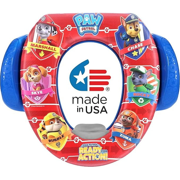 Asiento suave para ir al baño Nickelodeon PAW Patrol 'Ready for Action' entrenamiento para ir al baño