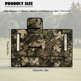 thumbnail image 7 of SEANATIVE Golf Cart Seat Covers Universal Golf Cart Seat Towel Blanket with 4 Front Pockets, Wear-resistant Club Car Accessories Fits for EZGO, Yamaha, Camo Hunting Forest, 7 of 7