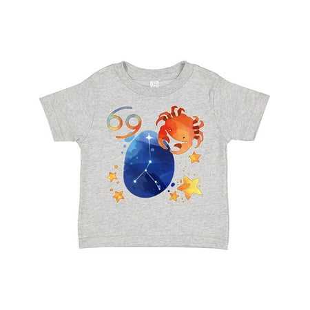 

Inktastic Cancer Crab Constellation Zodiac Sign Illustration Gift Toddler Boy or Toddler Girl T-Shirt