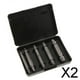 thumbnail image 1 of Juego de guías de brocas extractoras de pernos de tornillo dañados rotos 2x5 uds 2 piezas, 1 of 8