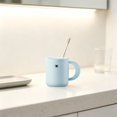 thumbnail image 5 of SLYNSHome Bathroom Tumbler Cup 450ml,Household Plastic Toothbrush and Mouthwash Storage Holder,Blue Portable Daily Rinsing Cup for Bathroom Vanity Sink, 5 of 6