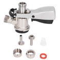 thumbnail image 3 of Beer Keg Coupler, Brewing Accessory D Type Beer Barrel Faucet G5/8 Male Thread   For Bars For Family Gatherings, 3 of 8