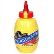 Plochman's Premium Mild Yellow Mustard, 10.5 oz (Pack of 24)