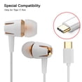 thumbnail image 1 of Type C Earphones, With Mic Stereo Surrounding Sound Type C Earbuds With Mic, For Friends Family, 1 of 8