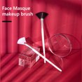 thumbnail image 1 of Soft Face Brush Fan Shape Soft Bristle Long Handle Painting Simple Operation Wide Application Brush Versatile Makeup Tool, 1 of 8