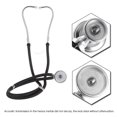 thumbnail image 5 of Yeacher Professional Stethoscope Double Dual Head Colorful Multifunctional Stethoscope Health Care Black, 5 of 5