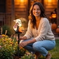 thumbnail image 6 of Solar Ghost Pumpkin Garden Stake Light, Waterproof Automatic LED Halloween Decoration for Yard Courtyard Patio and Pathway, 6 of 7