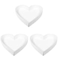 thumbnail image 3 of Raindrops 3pcs Heart Shape Party Balloon Frame Birthday Party Decoration Balloon Box Container, 3 of 8