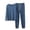 hgg439-Dark Blue, variant on Mens Sleeveless Tank Top and Jogger Pants Set Casual Two Piece Loungewear Sleepwear Comfortable Outfit for Guys