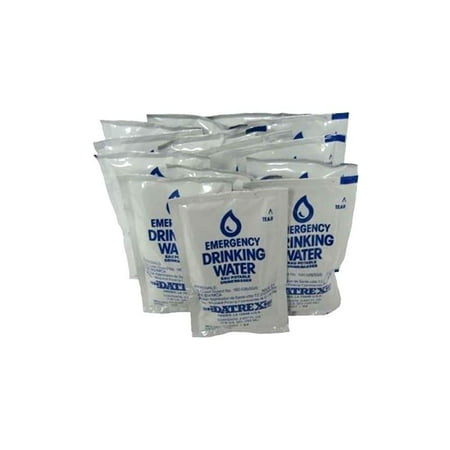 DATREX 125-ml Emergency Disaster or Survival Water Pouch (12