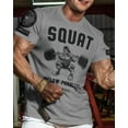thumbnail image 2 of Gymish Squat Below Parallel Workout Shirt – Funny Gym T-Shirt for Men, Motivational Lifting Tee, Men’s Athletic Workout Apparel, 2 of 5
