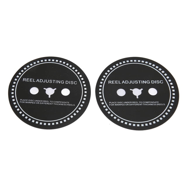 Adaptador Nab HUB Espaciador para grabadoras de cinta Reelto Reel, 2PCS Adaptador Nab HUB Accesorios para grabadoras de cinta Reelto Reel Adaptador Nab HUB Espaciador Máxima comodidad