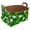 Multicolor 5, variant on Lines Stars Hearts Storage Basket Collapsible Storage Bin, PU Foldable Basket Convenient Box Storage Organizer with Handles for Shelves Office Bedroom Closet Nursery Toys Laundry