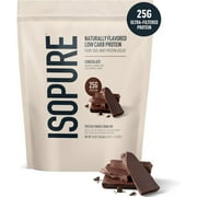 Isopure, Low Carb 100% Whey Protein Isolate, 25 g Protein Powder, Chocolate, 1 lb, 14 Servings