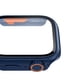 thumbnail image 2 of Caja De Reloj Estuche Para Reloj Con Protector De Marco De Vidrio Para Pantalla Para Apple Watch (Azul Oscuro 44 Mm) Tmvgtek Para estrenar, 2 of 3
