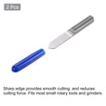 thumbnail image 3 of Uxcell Solid Carbide Wood Engraving CNC Router Bit Carving Milling Cutter Tool 0.1mm, 3 of 5
