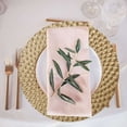 thumbnail image 4 of Caxkun 13 Inch Gold Charger Plates Plastic Plate Chargers for Table Setting Round Peacock Motif Chargers for Dinner Plates Supplies for All Holidays and Parties Set of 24, 4 of 5