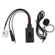 thumbnail image 2 of Cable De Entrada Auxiliar Bluetooth, Micrófono De Metal ABS Adaptador De Audio Bluetooth Plug And Play Transmisión Rápida Para Radio Estéreo De Coche, 2 of 7
