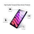 thumbnail image 4 of [2 Pack] Tempered Screen Protector For iPad Mini 6 8.3 Inch 2021 Model A2567 A2568 A2569 Tempered Glass Film Protector, Face ID & Apple Pencil & Case Compatible, 4 of 7