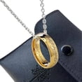 thumbnail image 2 of Anillo Único Tolkien Señor De Los Anillos Con Cadena 10 Genérica Señor de los Anillos, 2 of 3