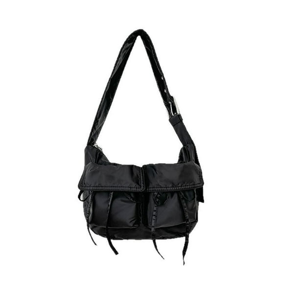 Messenger Bag Canvas Crossbody Bag with Multiple Pockets Shoulder Laptop Bag