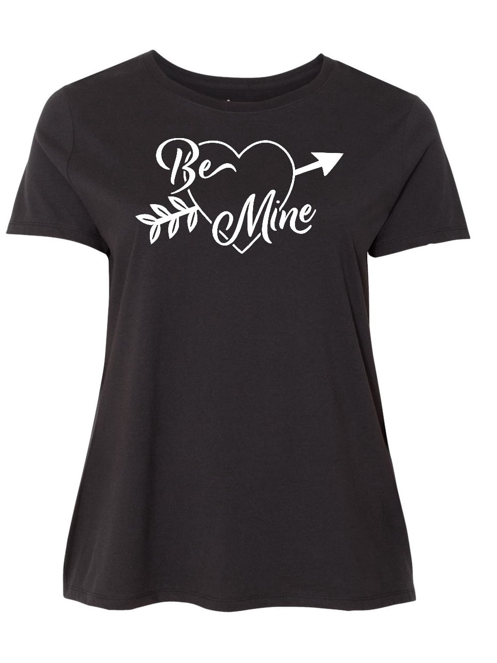 plus size valentine t shirt