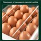 thumbnail image 3 of Cateissary 32-Grid Egg Holder Double-layer Eggs Storage Container Household Drawer Box Transparent for Refrigerator Kitchen Almacenamiento y organización del hogar Cateissary HA018121-00, 3 of 6