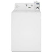 Whirlpool CAE2745FQ 27 Inch Commercial Top Load Washer with Coin Equipped