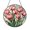 Acrylic 3.5 Inch, variant on Charming Red Hibiscus Suncatcher Window Hanging Display Item Sun