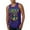 Purple, variant on Dean Russo Unconditional Loyalty Dog Lover Mens Graphic Tank Top, Black, 3X-Large